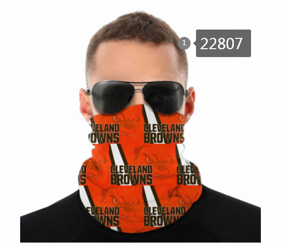 2021 NFL Cleveland Browns 118 Dust mask with filter